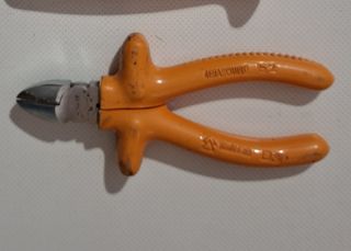 Alicate eletricista 1000v, vintage, Bost, France