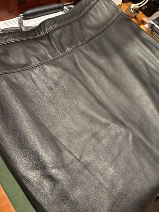 Falda Mango Talla M Negra