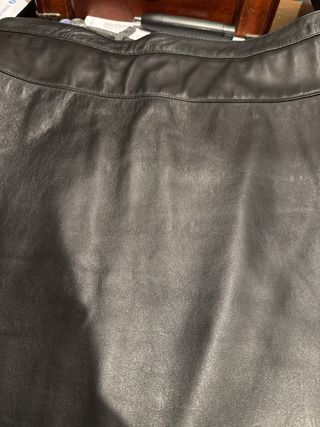 Falda Mango Talla M Negra