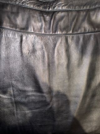 Falda Mango Talla M Negra