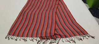 Chal rayas verticales colores