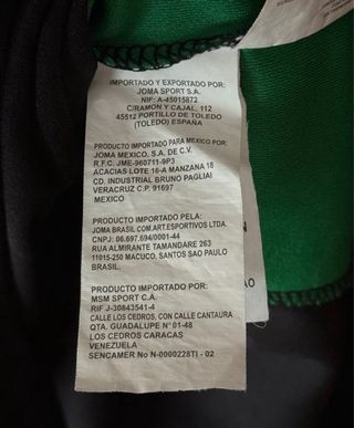 Camiseta SSC Venezia original Joma 2006/2007