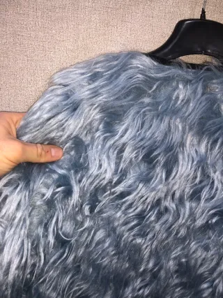 Pellicciotto Dondup Mohair Celeste Tg. M