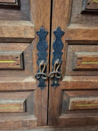 Mueble vintage madera con cajones