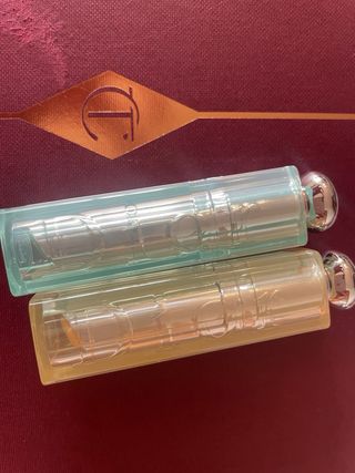 Dior Labiales Teal y Amarillo