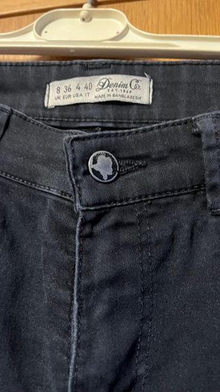 Jeans neri Denim Co. taglia S
