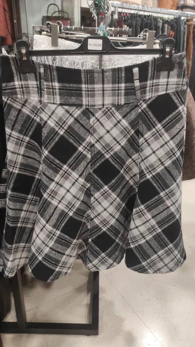 Falda de cuadros Designers Talla L