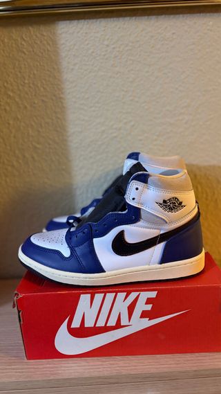 Nike Air Jordan Retro 1 Azul/Blanco