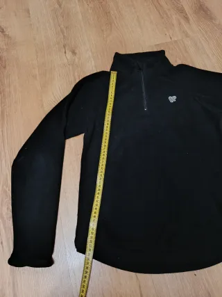 Sudadera Negra Mujer Talla M Media Cremallera