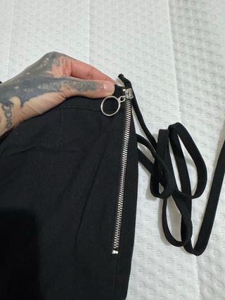 Pantaloni neri Bershka