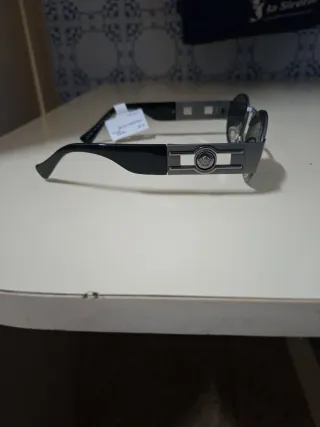 Originali Occhiali Versace Neri e Dorati