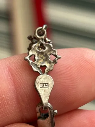 Pulsera charra vintage de plata 925