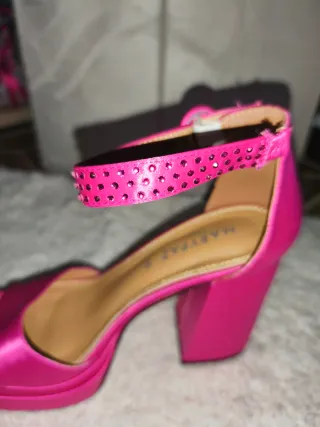 Tacones Rosa Plataforma