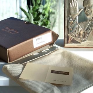 ICONA SACRA ARGENTO 925 GIOVANNI PAOLO II