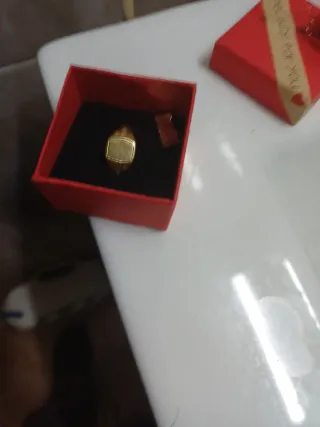 Anillo Sello Oro de oro de 18k no vendo as peso