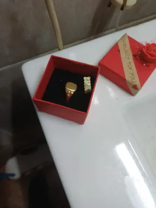 Anillo Sello Oro de oro de 18k no vendo as peso