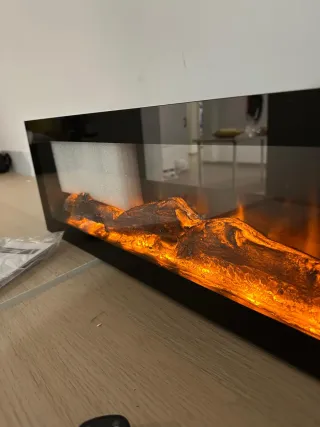 Chimenea eléctrica decorativa