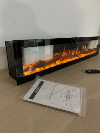 Chimenea eléctrica decorativa