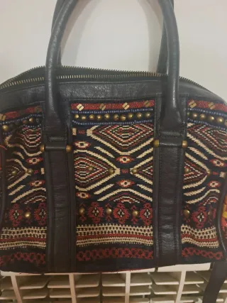 Bolso Desigual Negro Multicolor