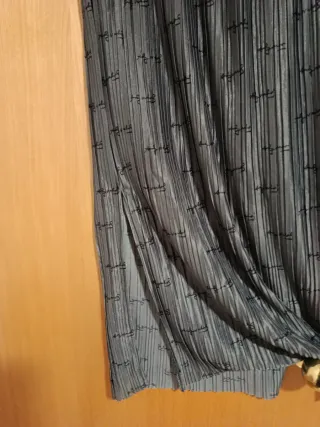 Falda plisada con estampado