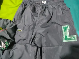 Chándal Lacoste Gris y Verde