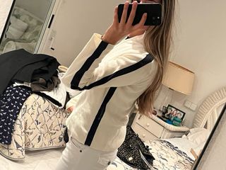 Jersey Tommy Hilfiger Blanca Vintage