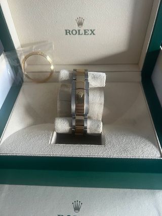 Rolex Datejust wimbeldon Oro/Acero Bisel Diamantes