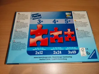 Puzzle Patrulla Canina Ravensburger 2x12