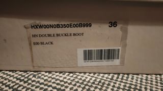 Stivali Hogan H700 neri fibbie tg 36