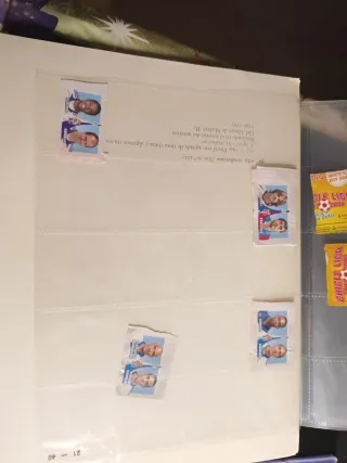 Chicles Liga 2007-2008 Panini cromos dobles