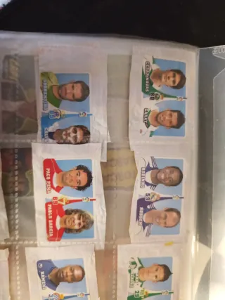 Chicles Liga 2007-2008 Panini cromos dobles