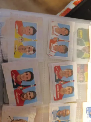 Chicles Liga 2007-2008 Panini cromos dobles