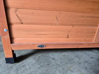 Caseta para Perro Marrón y Verde