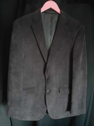 Americana pana gris antracita