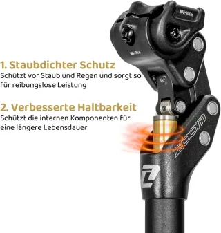 Tija Suspensión Zoom SP442 27.2mm