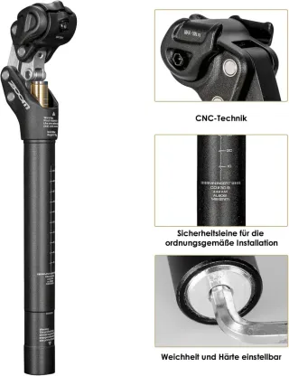 Tija Suspensión Zoom SP442 27.2mm