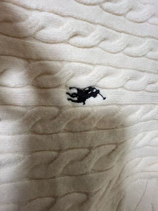 Jersey Polo Ralph Lauren Beige Punto