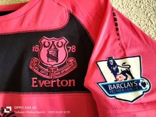Camiseta Everton Suplente Rosa Talla L