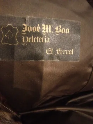 Chaquetón de piel natural