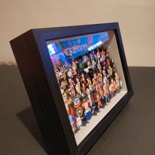 Quadro 3D Dragon Ball Artesanal