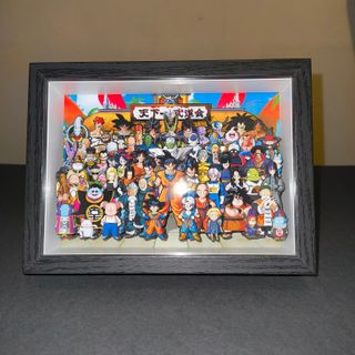 Quadro 3D Dragon Ball Artesanal