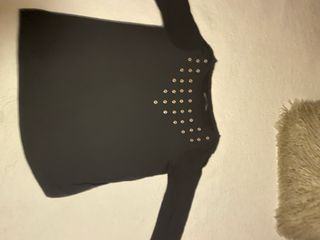 Camiseta Sfera Negra Manga 3/4 Talla L