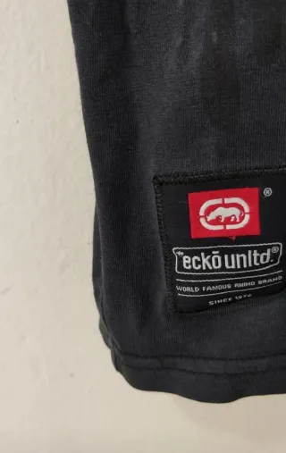 Camiseta Ecko Unltd Talla M Negra