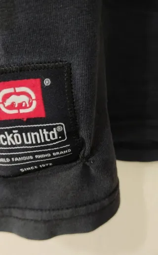 Camiseta Ecko Unltd Talla M Negra