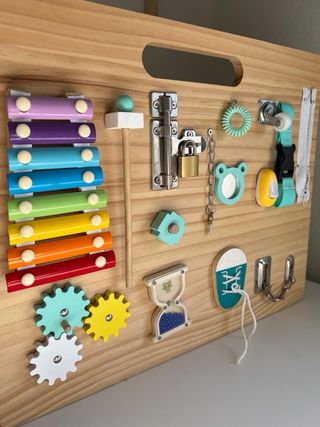 Tablero Sensorial Montessori