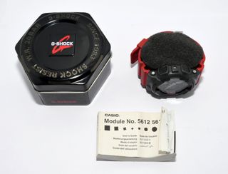 Reloj Casio G-Shock GA-140 Gris/Rojo