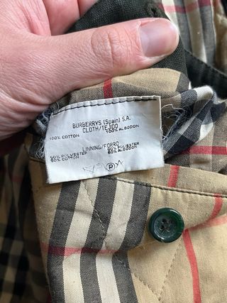 Chaquetón Burberrys Vintage