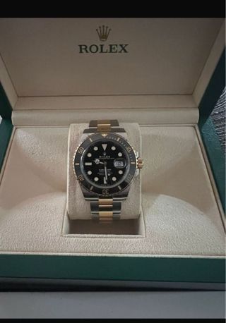Rolex Submariner Negro y Dorado