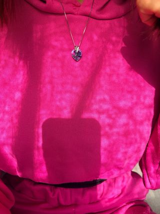 Collana cuore con elementi swaroski Argento 925