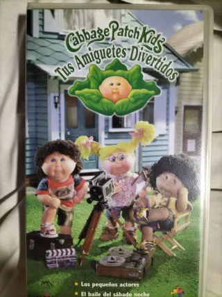 Cinta VHS Cabbage Patch Kids Tus Amiguetes Diverti